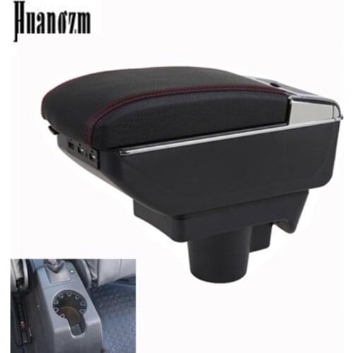 For Opel Astra Armrest Box Opel Astra H Double layer Car Central Armrest Storage Box USB Charging cup holder ashtray accessories