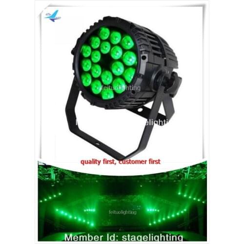 E-10x outdoor using 18x10w rgbw 4 in 1 led par light for Theatre Studio Stage Lighting