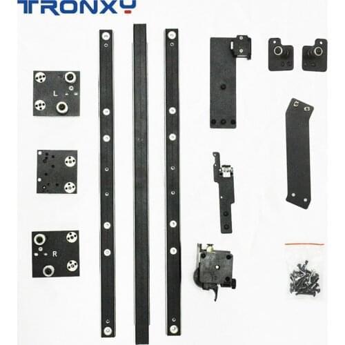 Tronxy X5SA to X5SA Pro Upgrade Kit XY Double Axis Guide Rail Titan Extruder 3D pinter Parts&Accessories for 3d ducker impresora
