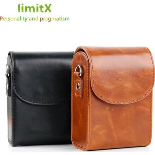Retro Camera Leather Case Bag for Ricoh GR II III Fujifilm XF10 X70 XP140 XP130 XP120 XP90 XP80 XP70 XP60 Camera