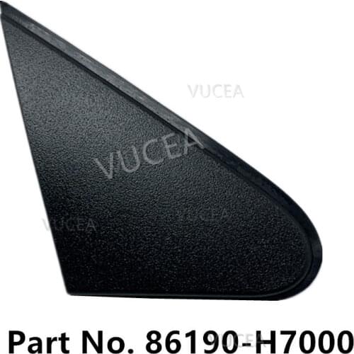 Leaf plate triangle plate reversing mirror trim plate For Kia Pegas Soluto 2017 - 2021 OEM 86190H7000 86190 H7000 86190-H7000