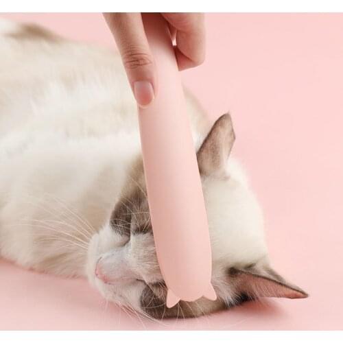 Simulation Cat Tongue Massage Comb Fashion Pet Cat Tongue Comb Portable Pet Daily Hair Cleaning Care Tool Cat Accessories