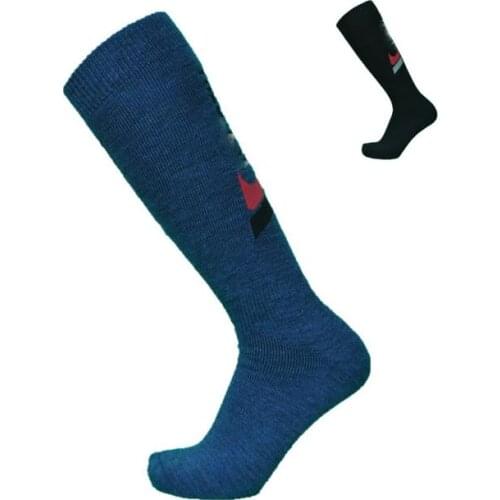 SKI-041European 40% Merino Wool Padded Ski Socks Mens Socks