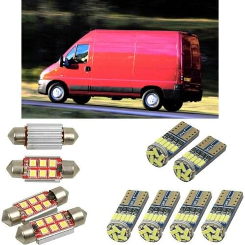 Super bright Interior led Car lights For peugeot boxer box 244 car accessories boot light License Plate Light