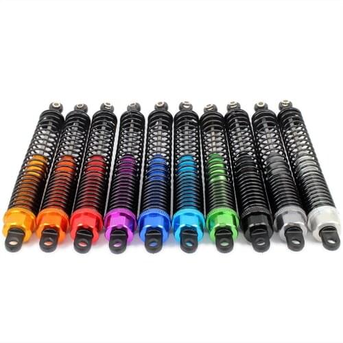 Oil Filled style 130mm(Total length)Rear Shock Absorber For Rc Car 1/10 AxialYeti RockRacer AX90026 Desert Buggy Off-RoadCrawler