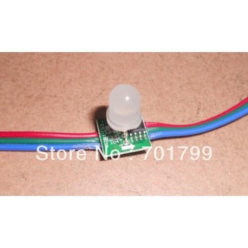 WS 2811 pixel node,50node a string, non-waterproof,DC5V input