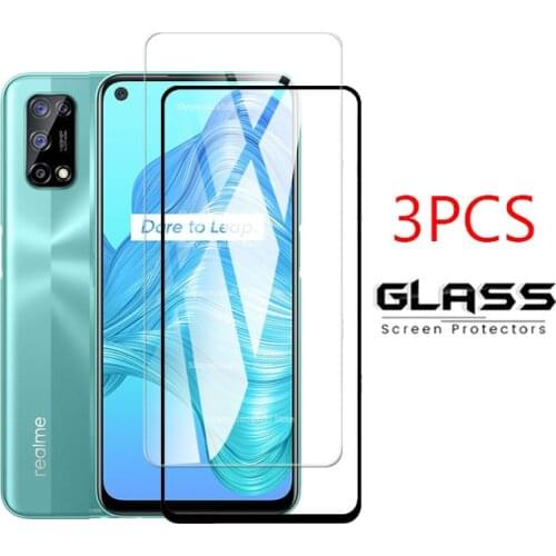 3PCS Tempered Glass For Realme V5 5G Screen Protector Protective Glass on the For OPPO Realme V5 v 5 RMX2111 RMX2112 Phone Film