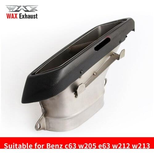 Factory wholesale big size Exhaust Muffler Tips Pipe For Benz c63 w205 E63 w212 w213