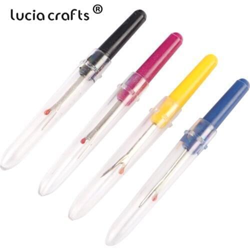2/5pcs approx 8.5cm Plastic Handle Thread Cutter Seam Ripper Stitch Unpicker Needle Random Color Sewing Tool J0116