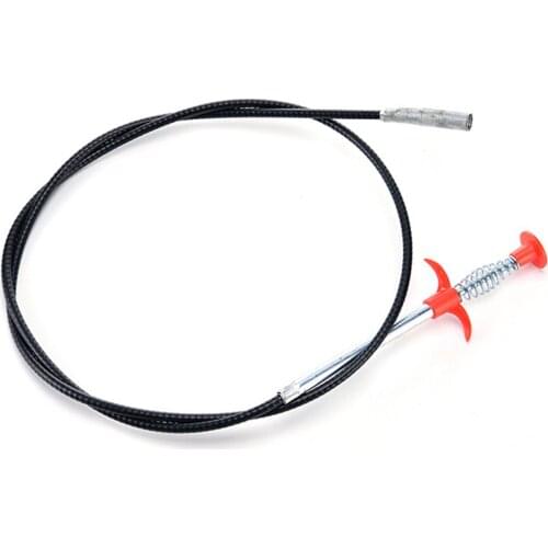 60cm Drain Snake Spring Pipe Dredging Tool Dredge Unblocker Drain Clog Tool for Kitchen Sink Sewer Cleaning Hook Water Sink Tool