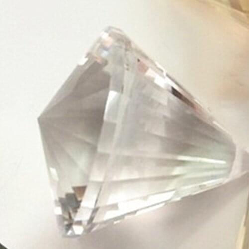 Free Shipping Crystal Diamond Prism Ball 10pcs/lot 40mm Crystal Ball For Chandelier Parts&Wedding,X-MAS Event Party Supplie