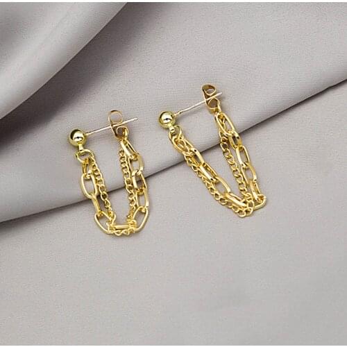 Women's Gold Earrings Bing Tu China