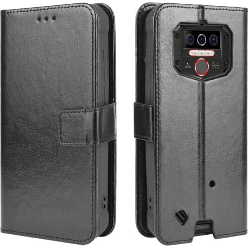 For OUKITEL WP5 Case Premium PU Leather Wallet Leather Flip Case Cover For OUKITEL WP5