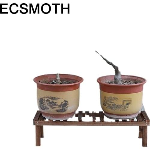 Madera Jardin Estanteria Plantas Etagere Pour Plante Saksi Standi For Rak Bunga Balcony Dekoration Plant Rack Shelf Flower Stand