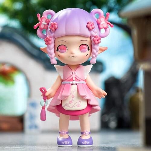 Blind Box Toys Original Luoyi Antiquities Fairy Series Model Confirm Style Cute Anime Figure Gift Surprise Box