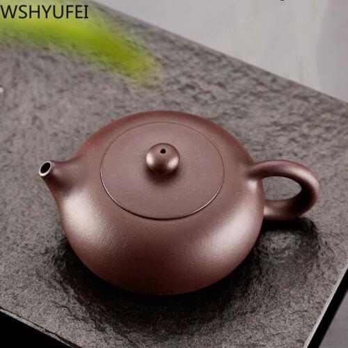 Chinese Yixing Teaware Teapots Tea Pot Hand Made Xishi Teapots Original Mine Purple mud teapot 188 Ball Hole filter