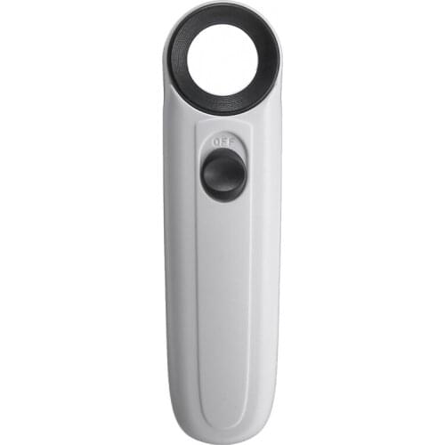 40X Handheld LED Jewelry Magnifier Mini Magnifying Magnifier Acrylic lens Glass Jeweler Loupe Loop For Jewelry Watch Repair Tool