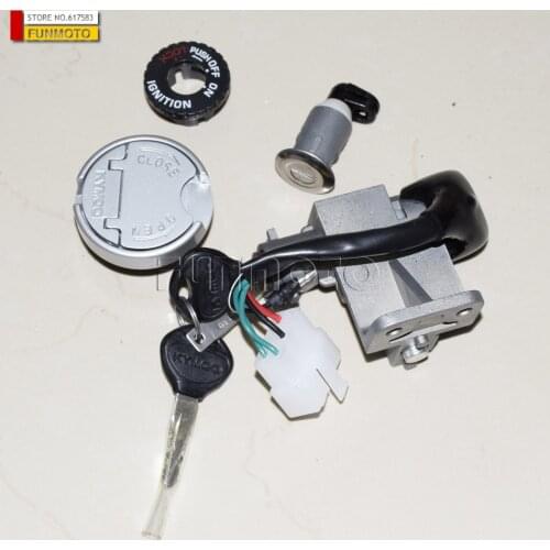 Lock set ignition key system suit for scooter Kymco agility 125 /LIKE180