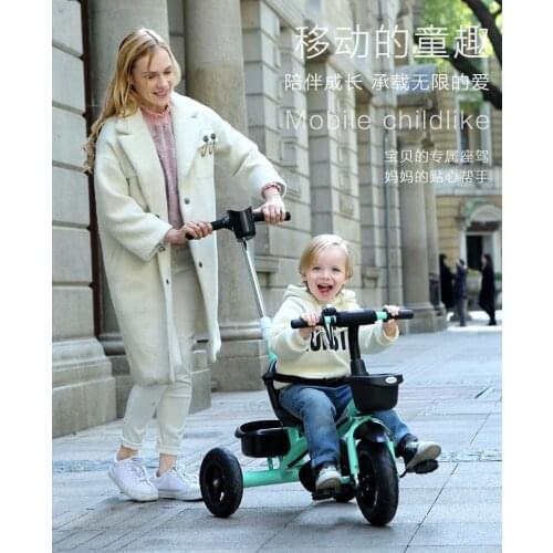 New Children ride on tricycle baby bike 1-3-5 year old trolley child toy self stroller