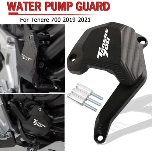 New Motorcycle Accessorie For YAMAHA Tenere 700 Tenere700 XTZ 700 XTZ700 XT700Z Water Pump Protection Guard Cover 2019 2020 2021