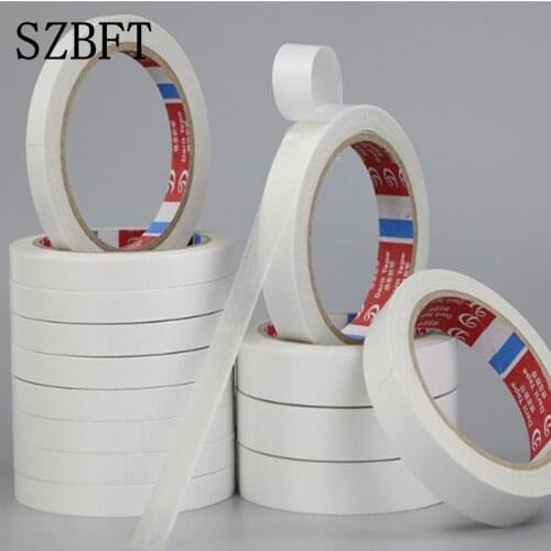 SZBFT Strong double-sided tape wholesale Ultra-thin high-viscosity white double-sided adhesive tape 20 meters