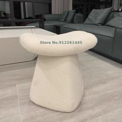Nordic Modern Minimalist Designer Stools Shoe-changing Stools At The Entrance Hallway Personalized Low Stools Dressing Stools