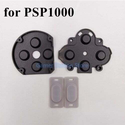 1set Replacement for PSP 1000 / PSP1000 FAT D Pads Rubber Conductive R L button Game Console Accessories