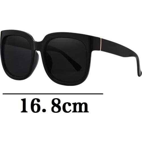 Vazrobe Oversized Sunglasses Ladies Womens Big Large Sun Glasses for Men Unisex Black White 2018 Fashion Korean Vintage Retro