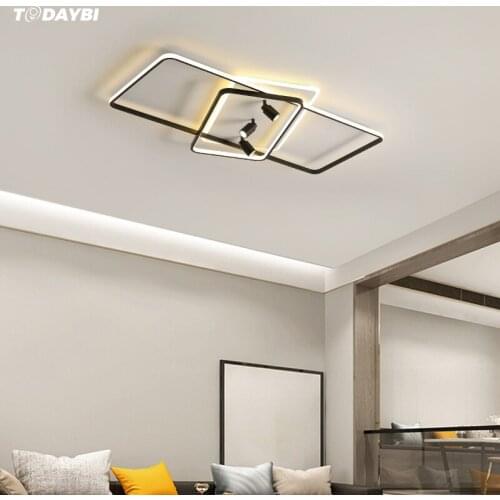 Modern LED Ceiling Light For Foyer Living room Bedroom Dining room Kitchen Gold&Black Chandelier Ceiling Lamp Fixtures