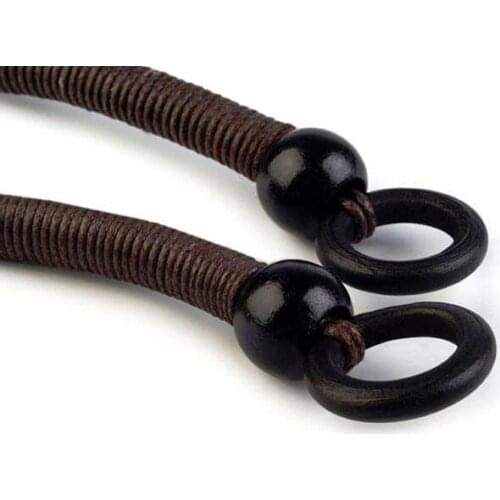 Bag handles 20 short rope and wood