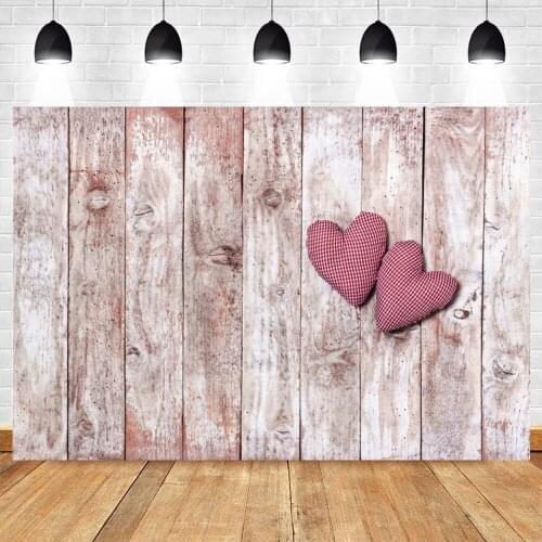 Yeele Vintage Wooden Floor Wood Board Backdrop Photography Love Heart Baby Birthday Party For Photo Studio Photocall Background