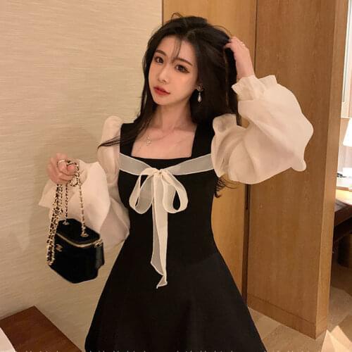 Dresses for Women 2021 Spring Dress Dating Short Skirt Vestido De Mujer Femme Robe