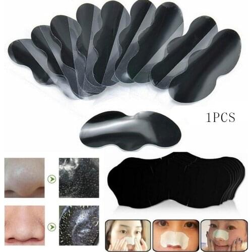 10pcs/pack Blackhead Nose Stick Black White Blackhead Pores Pore Charcoal Cleansing And Remover Nasal Mask Nose Black J0U4