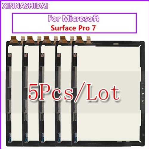 5PCS/100% Test New LCD replacement For Microsoft Surface Pro 7 1866 LCD Display Touch Screen Digitizer Glass Assembly