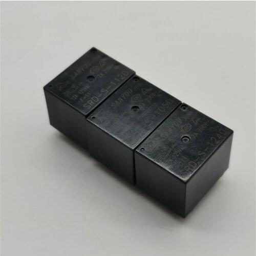 5pcs electronic circuit board DIY Srd-s-105d 112d 124d 5-pin normally open time relay 109d for T73 10A household appliances