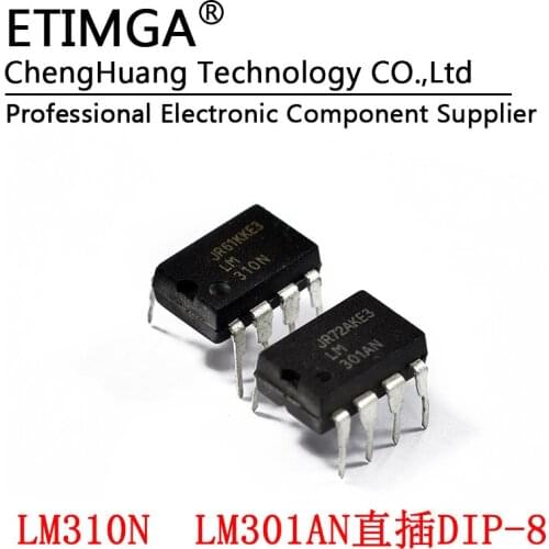 5PCS/LOT LM310N LM310 Voltage follower DIP-8 LM301AN Operational amplifier chip