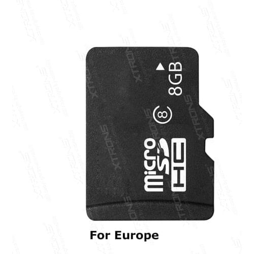 8G Car GPS Map Card For Europe Authorized Multifunctional 3D 2D Auto Kudos Map European Maps 2 Background Convenient Signpost