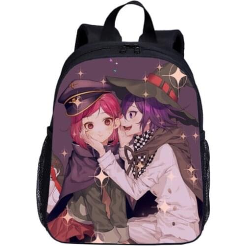 Anime Black Backpack Teenagers For Boys Danganronpa Monokuma School Bags Laptop Backpack Children Rucksack Travel Bag Wholesale