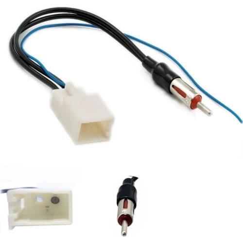 Antenna Cable Car Aerial Adapter Male Radio Wire for TOYOTA Rav4 Yaris Sequoia Sienna Tacoma Tundra Venza for SCION FR-S iQ TC