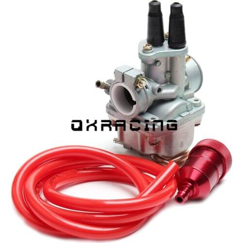 Motorcycle Carburetor Carb with Oil filter with Gasoline tube Fit for YAMAHA PW PY V 80 PW80 PY80 V80 ATV Dirt Bike Motorcross