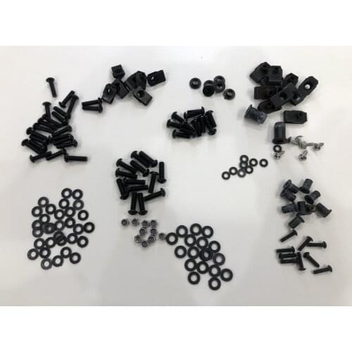 Fairing Bolts Bolt kit Fastener Clips Screws For Ducati 999 749 2003 2004 2005 2006 749s 999s Fastener Clips Nuts Bolts Black