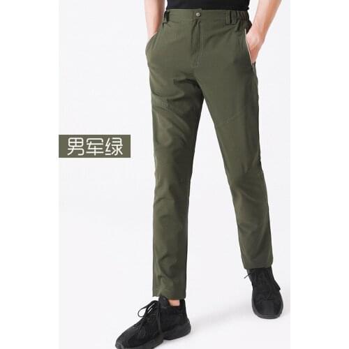 LOFTY STONE Summer Outdoor Men Fluorescence Breathable Quick Dry Pants Windproof Waterproof Trousers For Camping Trekking