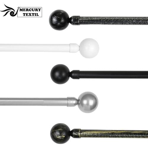 MERCURY textile simple bar forging Universal Extensible, extendable decorative curtain bar