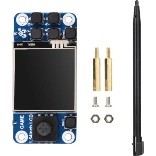 Mini Game Console 1.54in LCD Display Touch Screen Support Raspberry Pi 2B/3B+/Zero W