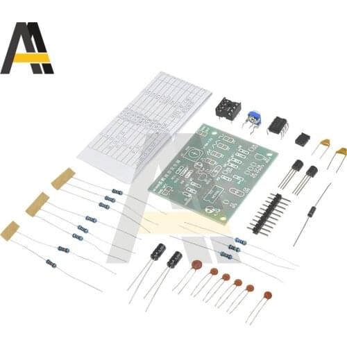 NE555 Pulse Generator Module DC 6V 9V 12V Sine/Triangle/Square Wave Generator Multi-channel Waveform Signal Generator DIY Kit