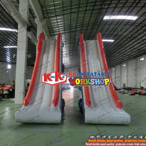 Yacht Inflatable Water Slide Customized Adults Ocean Fun Park Inflatable Boat Slide For Sale