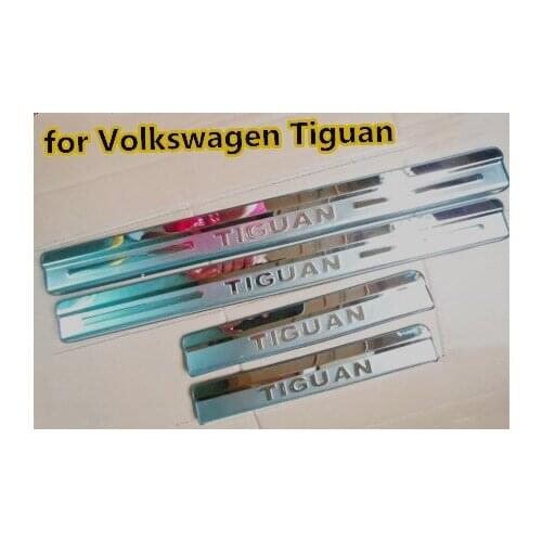 Stainless Steel Scuff Plate/Door Sill Door Sill scuff plate door sill for Tiguan 2010-2020 Car styling
