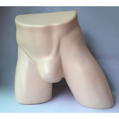 New Arrival! Luxury Fashionabel skin and black color Lower Half Body Male Mannequin Torso For Underwear Display