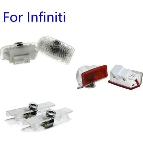 Car Led Door Light Projector Logo Laser Welcome Light For Infiniti FX35 QX70 QX60 QX50 G35 G37 Q50 Q60 Q70 QX30 QX80 FX37 JX35