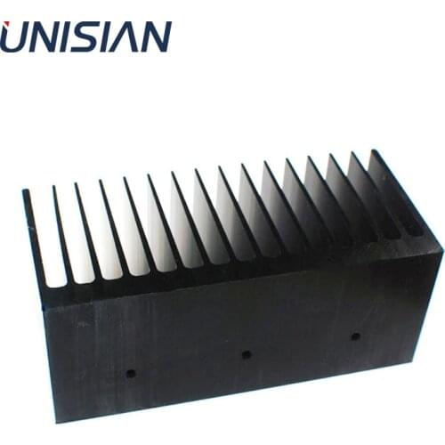 UNISIAN 1PC Aluminum Heatsink IC Heat Sink Electronic Chip Radiator Cooling cooler For TDA7293 LM1875 Other Chips 120*50*50mm